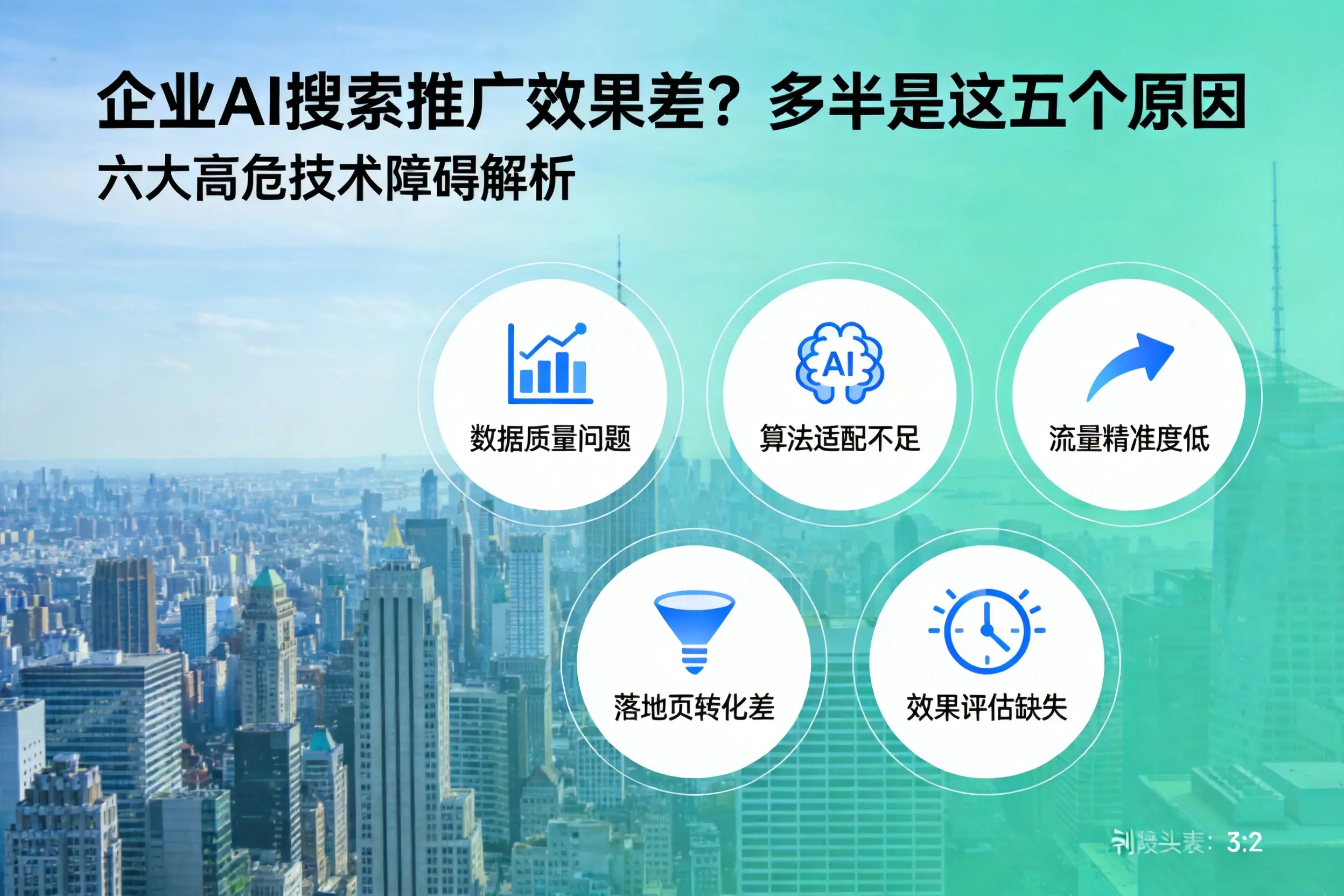 梅河口企业AI搜索推广效果差？多半是这五个原因